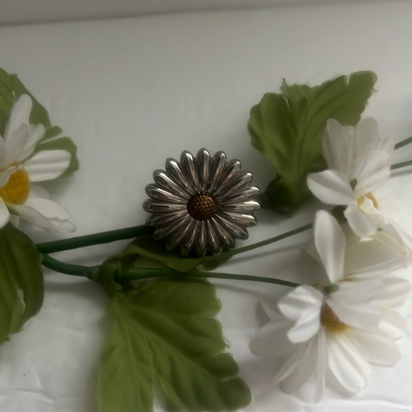 Stainless Steel sunflower Ring. - Picture 2 of 6